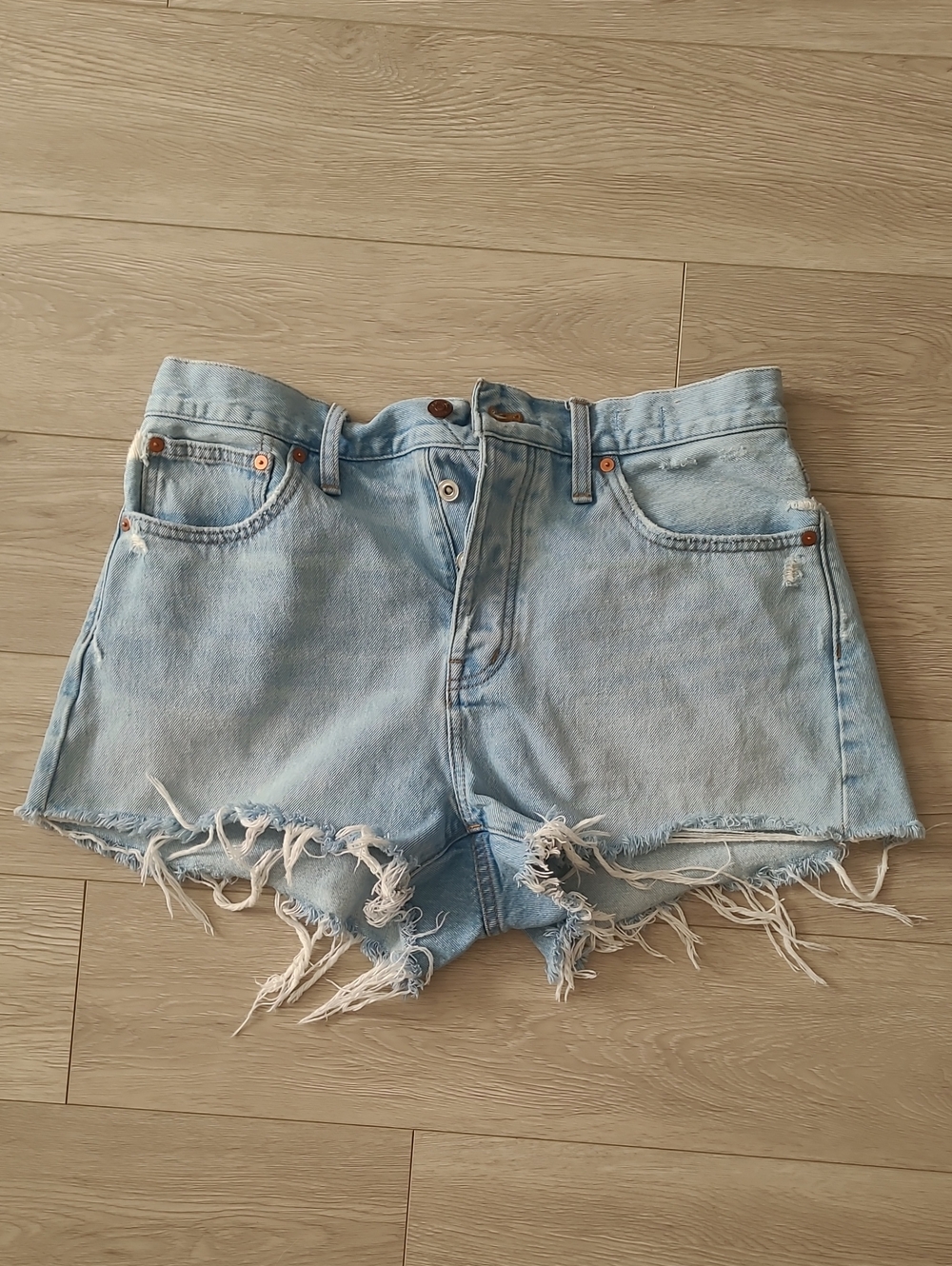 Madewell Relaxed Denim Shorts